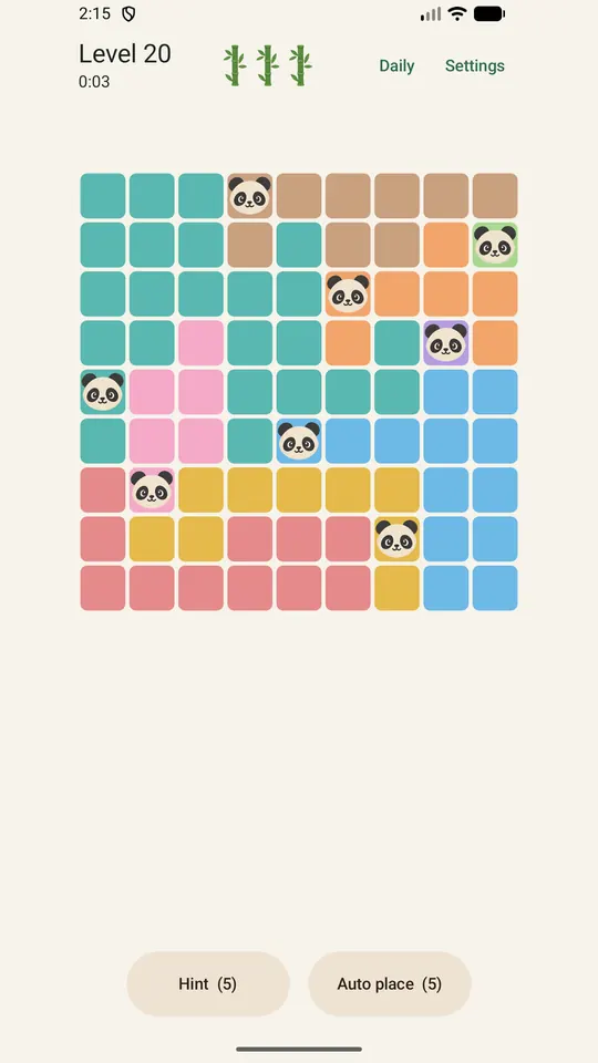 A 9x9 puzzle