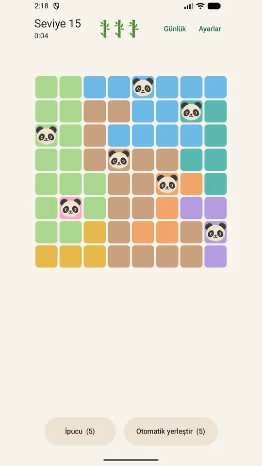 8x8 bulmaca